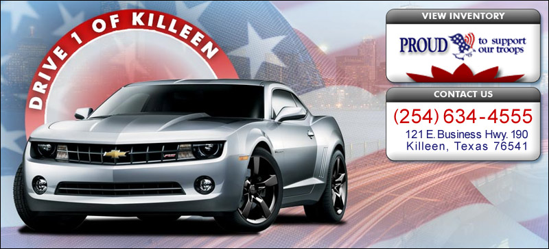 Killeen Texas Used Car Dealers - Drive1 of Killeen home page